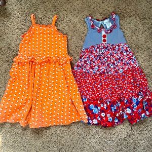 2 girls summer dresses